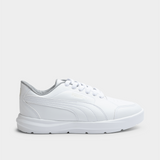 Puma Kids Evolve Court Zadp Shoes In White