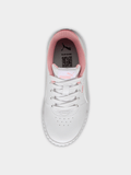 Puma Girls Carina 3.0 Junior Shoes In White & Pink