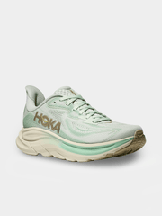 Hoka Womens Clifton 10 Sea Glass Jadeite Running Shoes