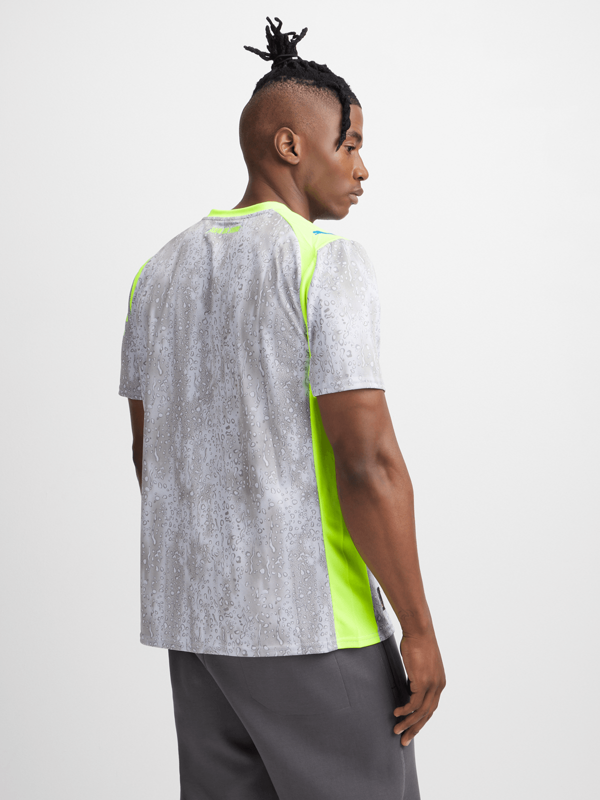 Puma Mens Manchester City Jersey In Cool  Grey