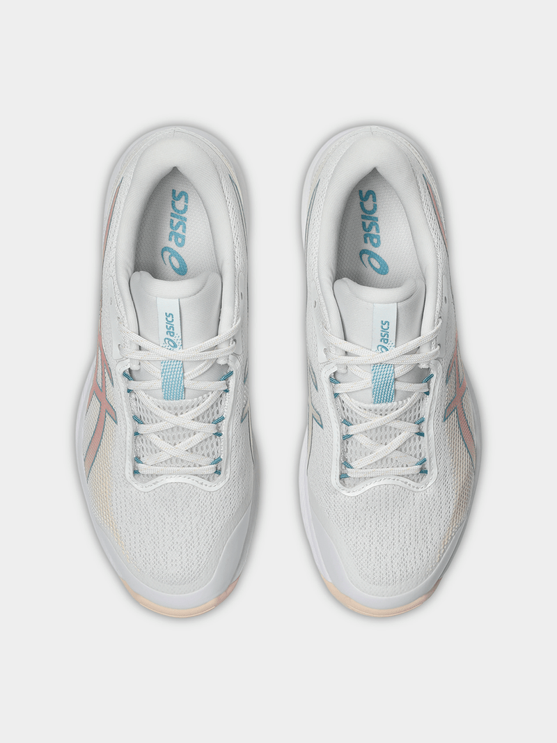 Asics Womens Gel-Netburner Academy White/Wild Blossom