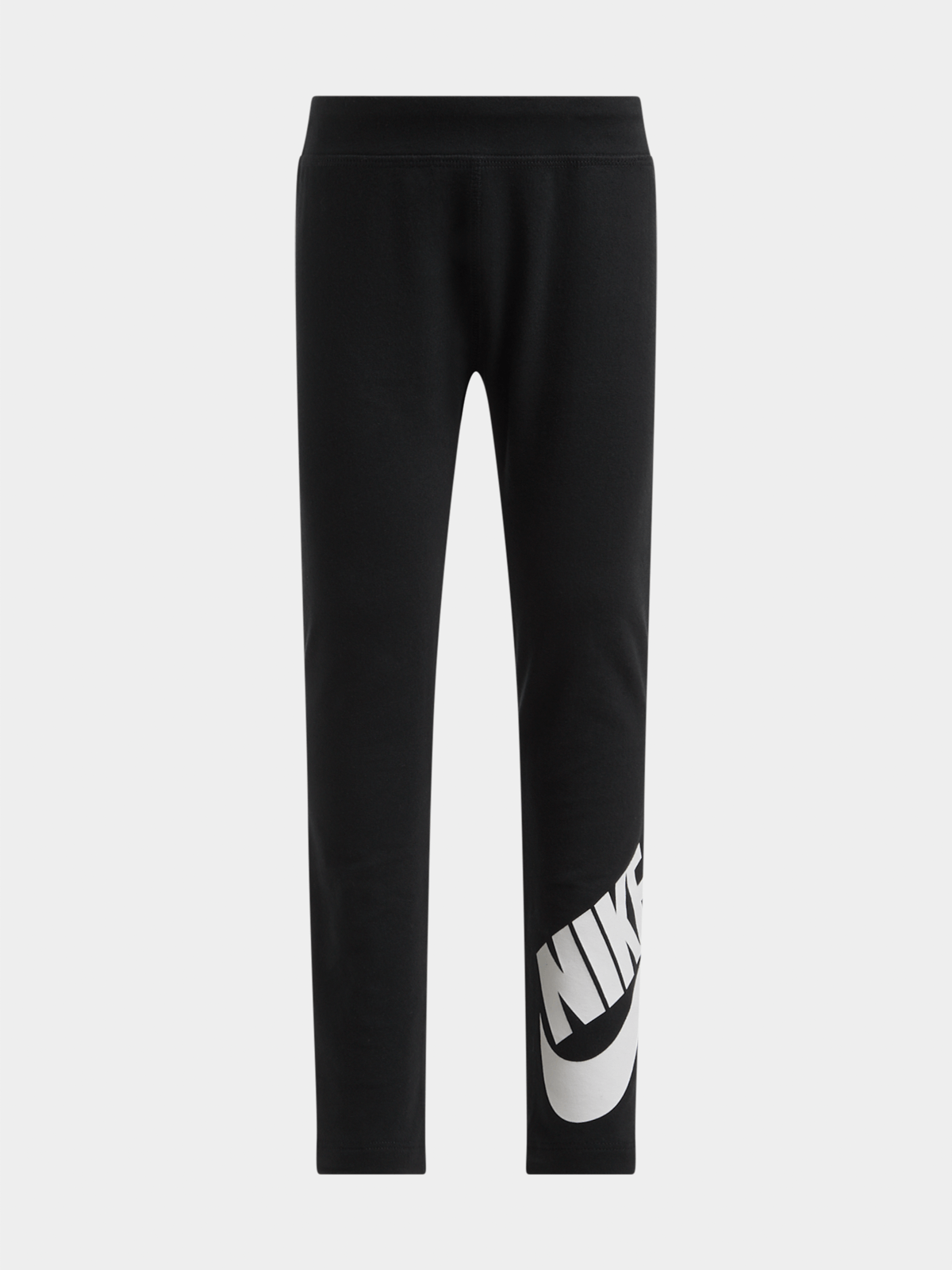 Nike Girls Club High Rise Leggings In Black