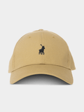 Polo Boys 6 Panel Kids Classic Peak Cap In Khaki