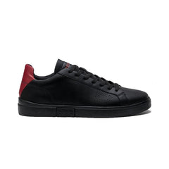 Replay Mens Polys Studio Shoes Black/Red