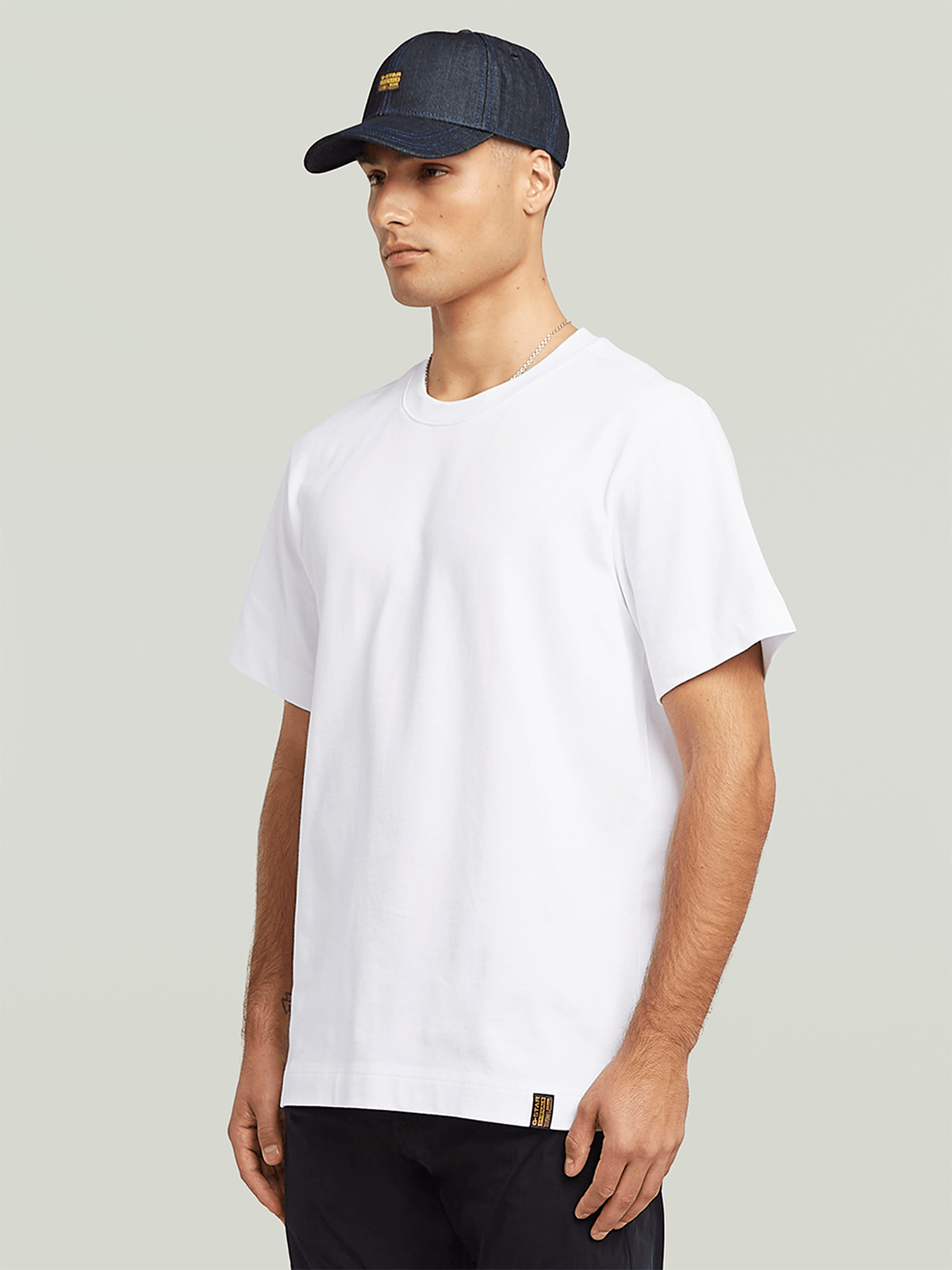 G-Star Raw Mens Essential T-Shirt In White