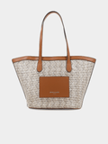 Pierre Cardin Mala Straw Tote Bag In Tan
