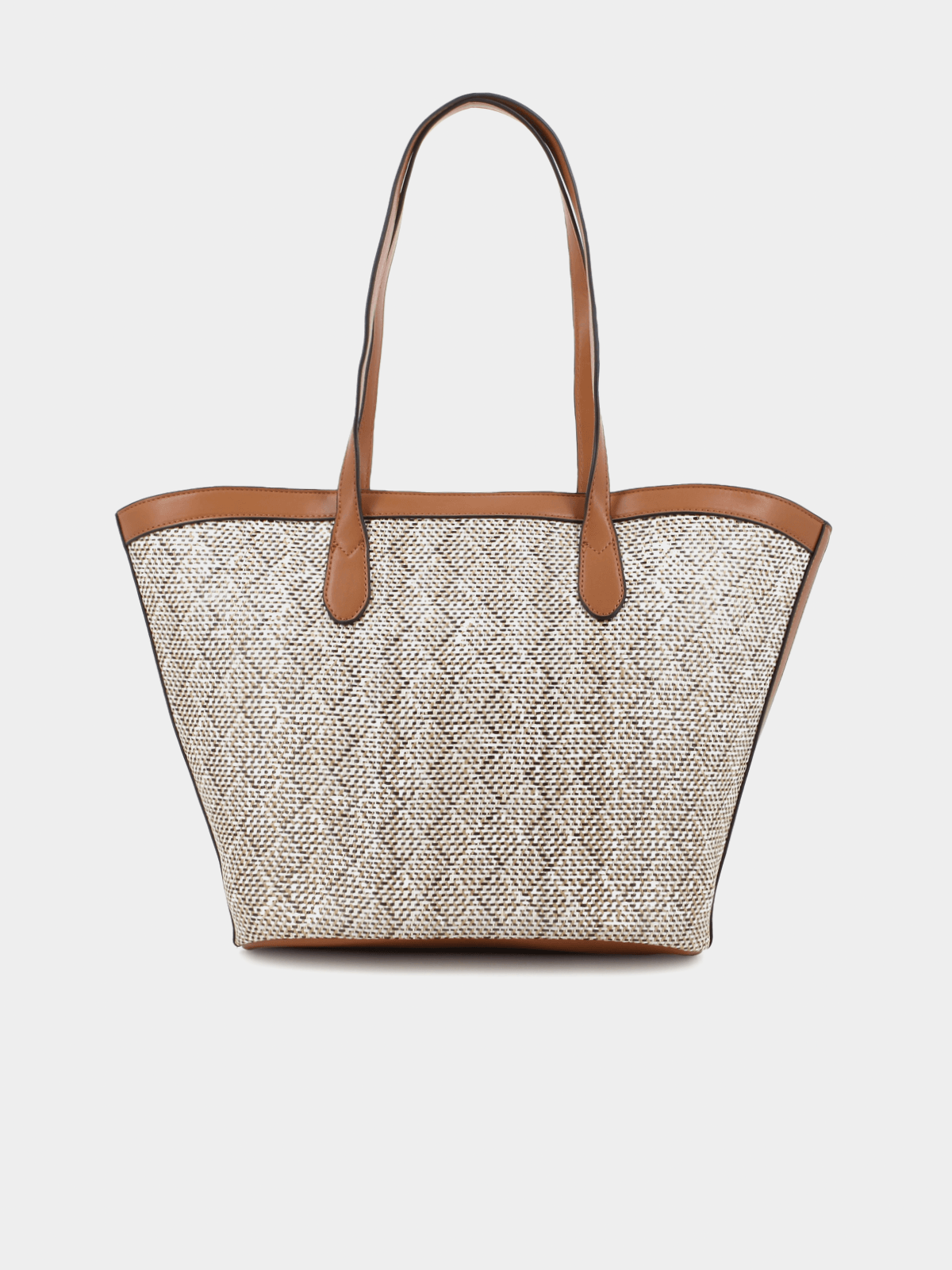 Pierre Cardin Mala Straw Tote Bag In Tan