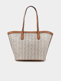 Pierre Cardin Mala Straw Tote Bag In Tan