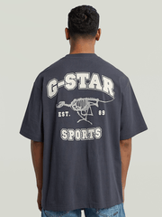 G-Star Raw Mens Running Dog T-Shirts In Blue