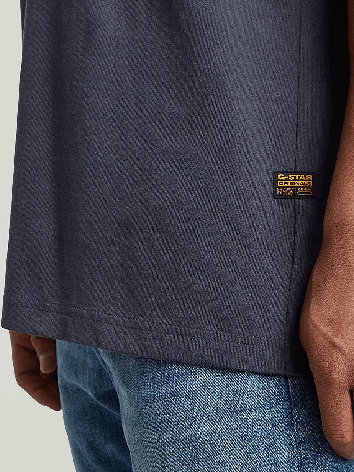 G-Star Raw Mens Running Dog T-Shirts In Blue