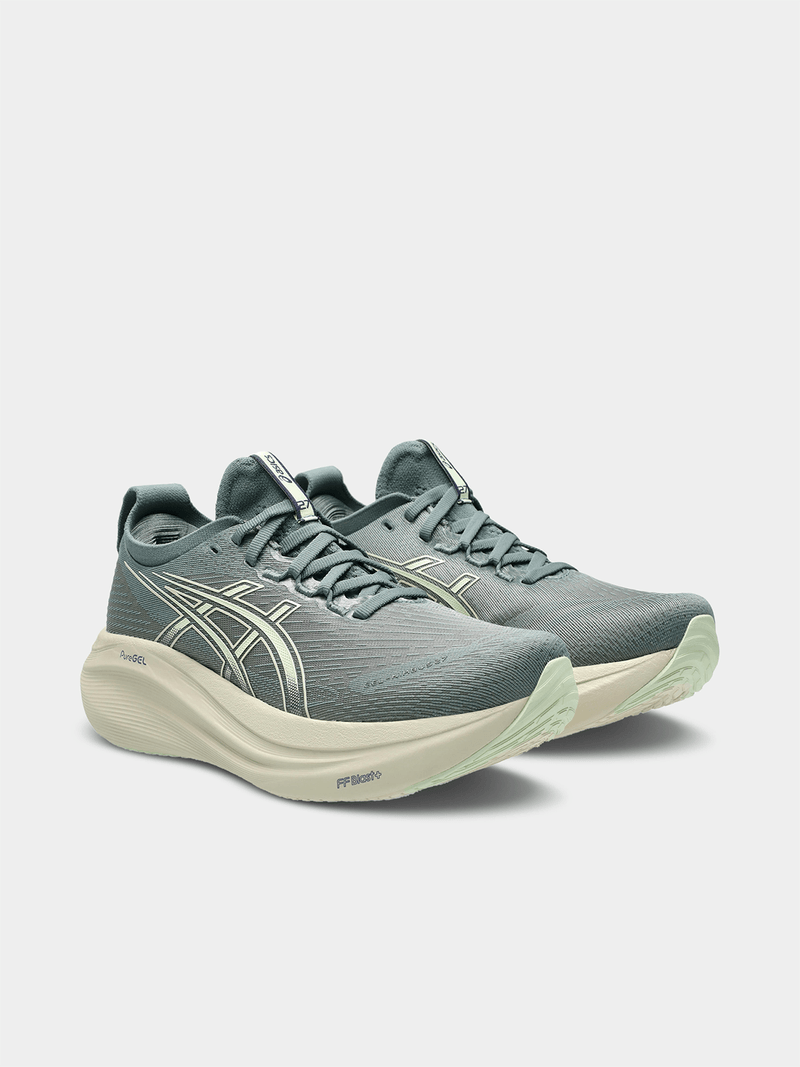 Asics Womens Gel-Nimbus Shoes Monument Blue/Whisper Green