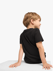 Puma Kids Black Ess No.1 Logo Tee