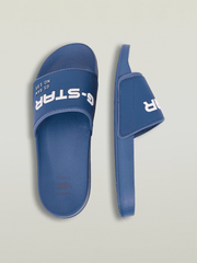 G-Star Mens Slides In Blue and White