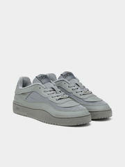 Diesel Mens S-Oval Skate Low Sneakers In Elephant Skin