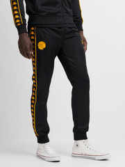 Kaizer Chiefs Kappa Banda Rastoria Mens Track Pants In Black