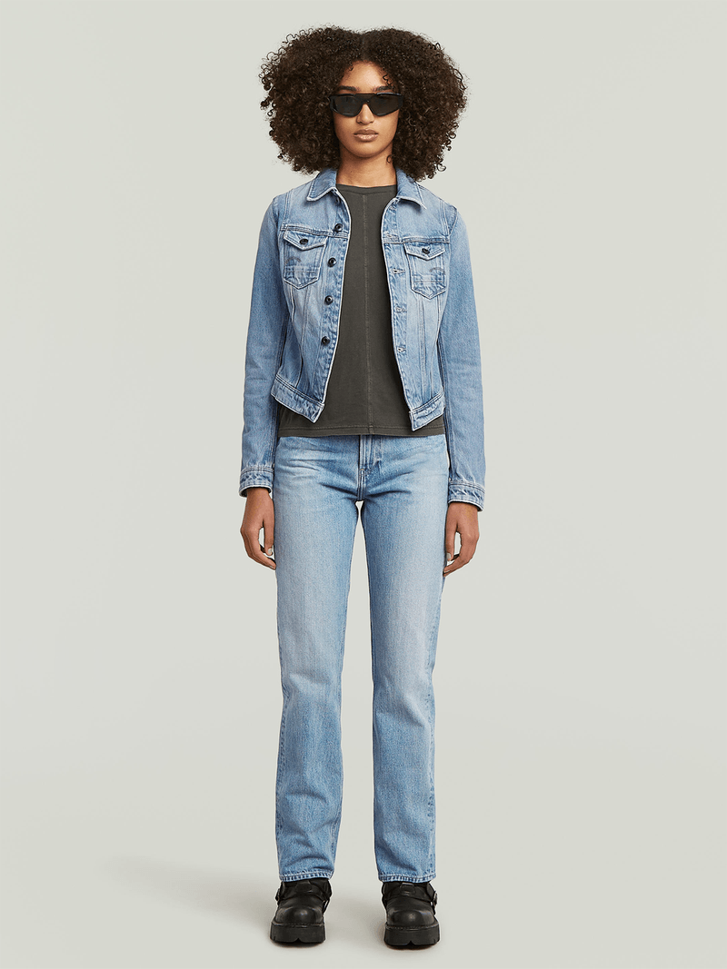 G-Star Raw Womens Vintage Blue Straight Vintage