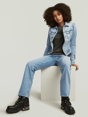 G-Star Raw Womens Vintage Blue Straight Vintage