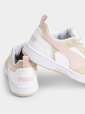 Puma Kids Rebound V6 Low Shoes In Dusky Mauve