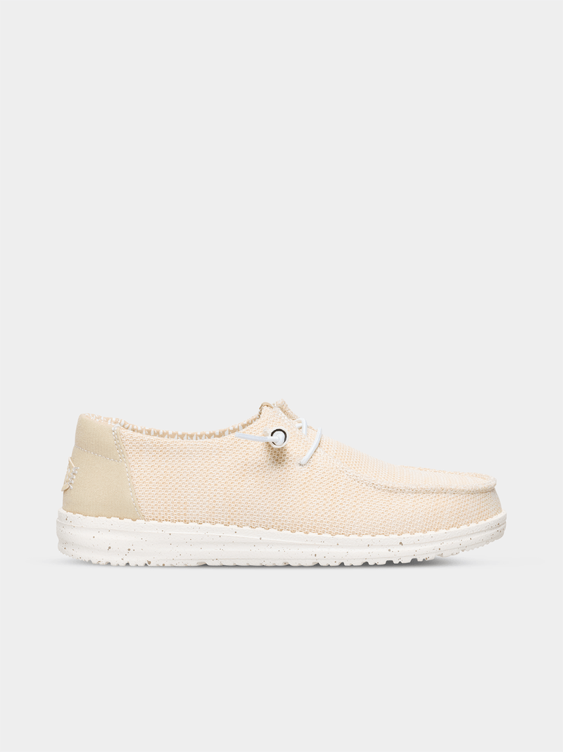 Hey Dude 41878 Ladies Wendy Stretch Sox Shoes  Pea