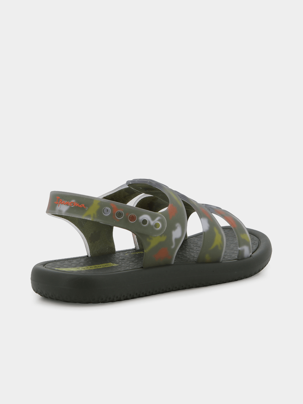 Ipanema Boys Go Style Sandals In Green & Orange