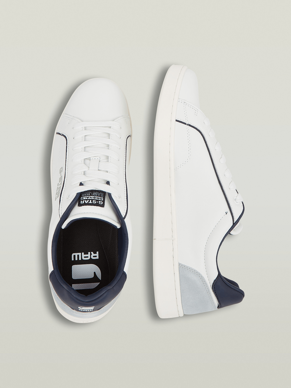 G-Star Cadet IV Leather Shoes In White