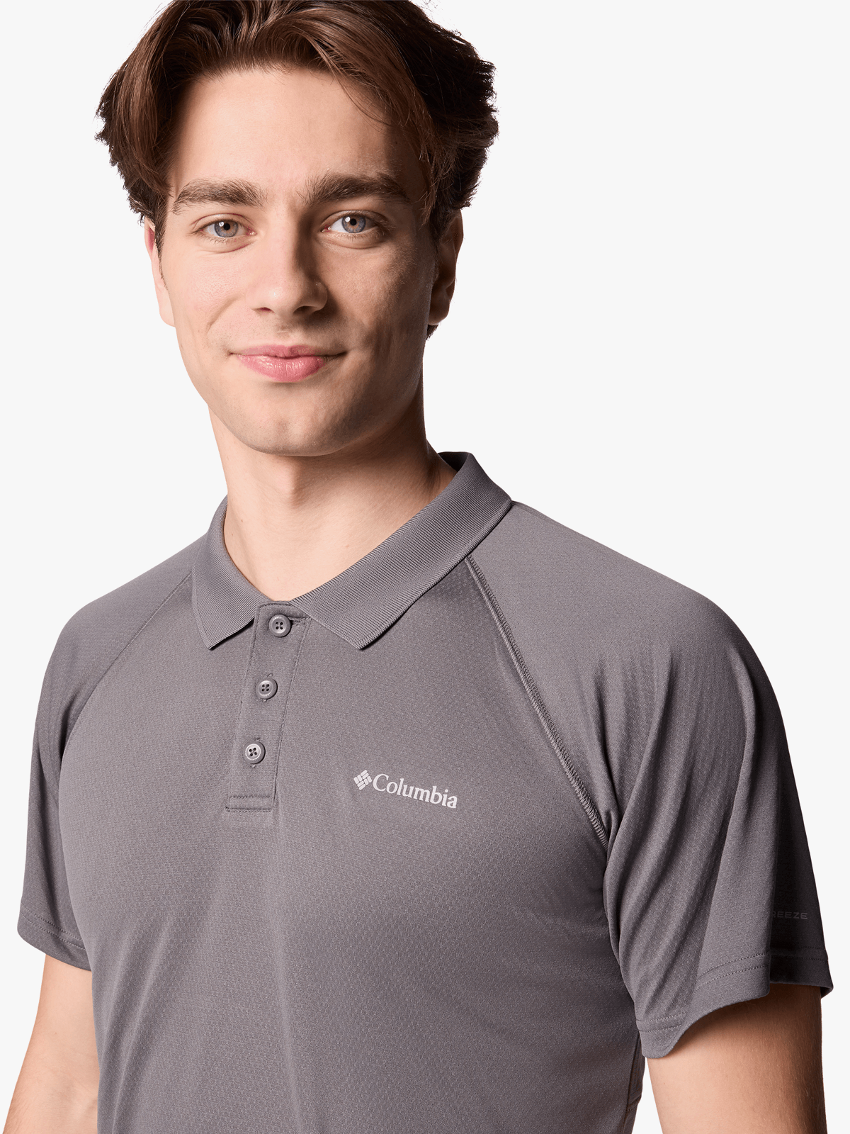 Columbia Mens Hike Golfer In Grey