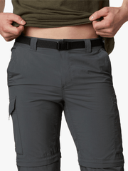 Columbia Mens Silver Ridge Convertible Pants In Grey
