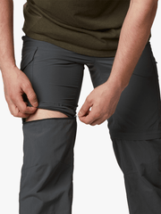 Columbia Mens Silver Ridge Convertible Pants In Grey