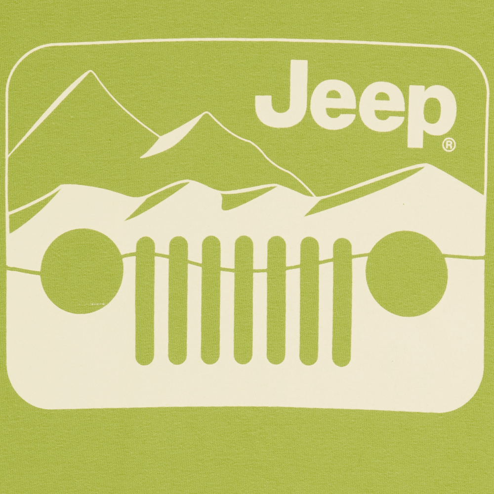 Jeep Boys Icon Grille Short Sleeves T-Shirt In Green
