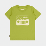 Jeep Boys Icon Grille Short Sleeves T-Shirt In Green