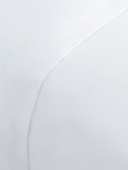 Tensel Silky Cotton 300T Duvet Covers In White