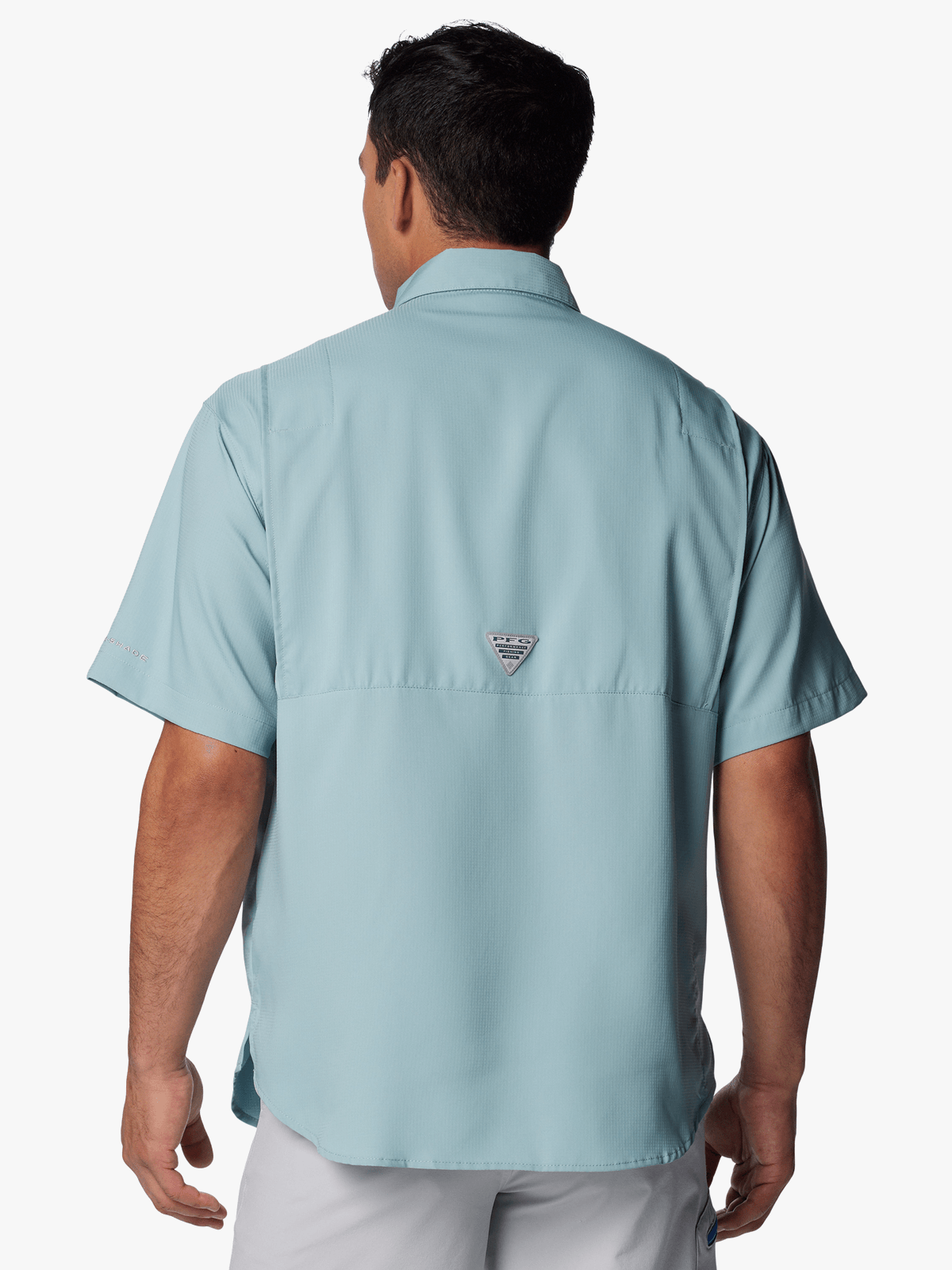 Columbia Mens Tamiami Ii Shirt In Blue