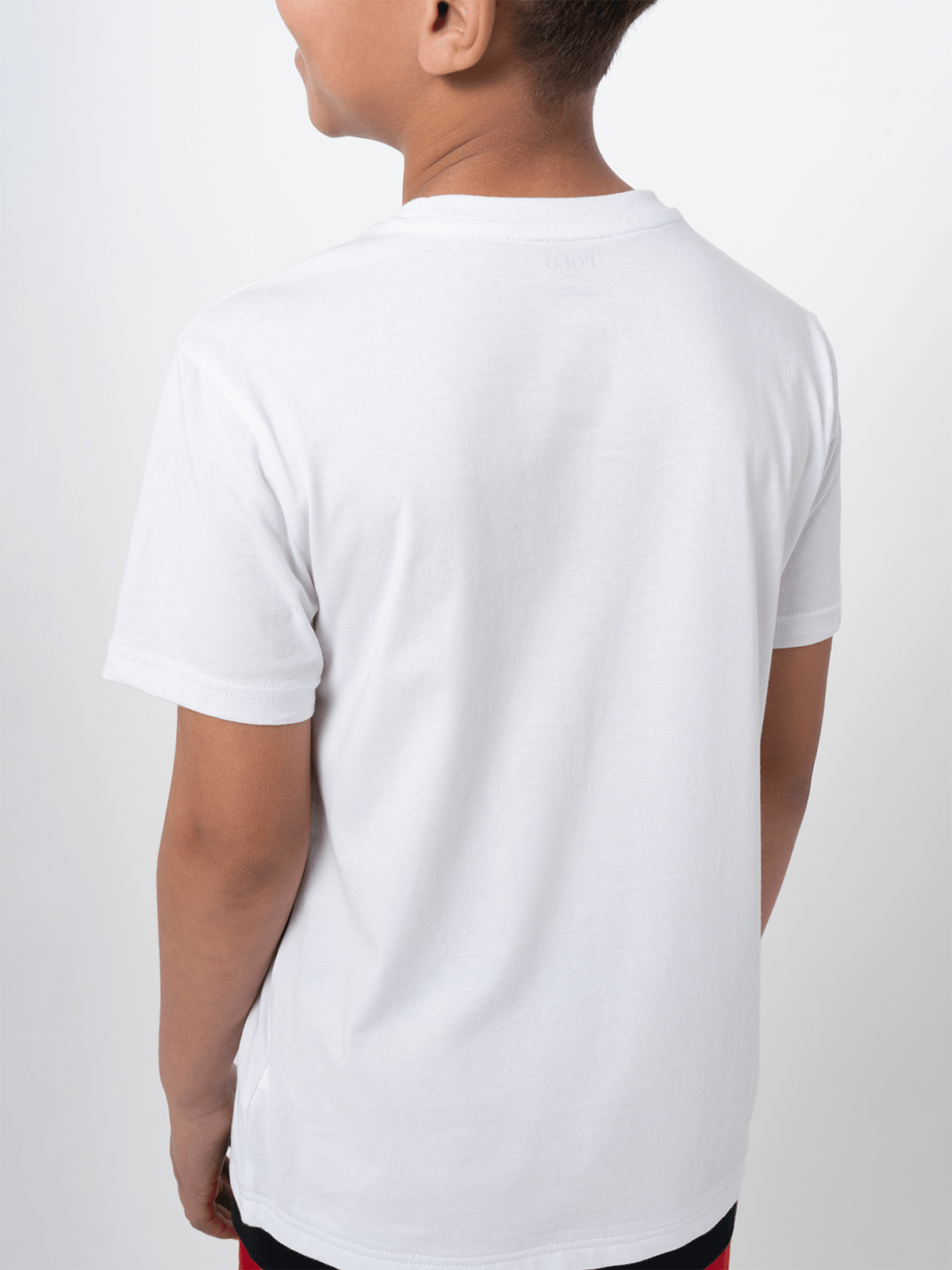 Polo Boys Dave Printed T-Shirt In White