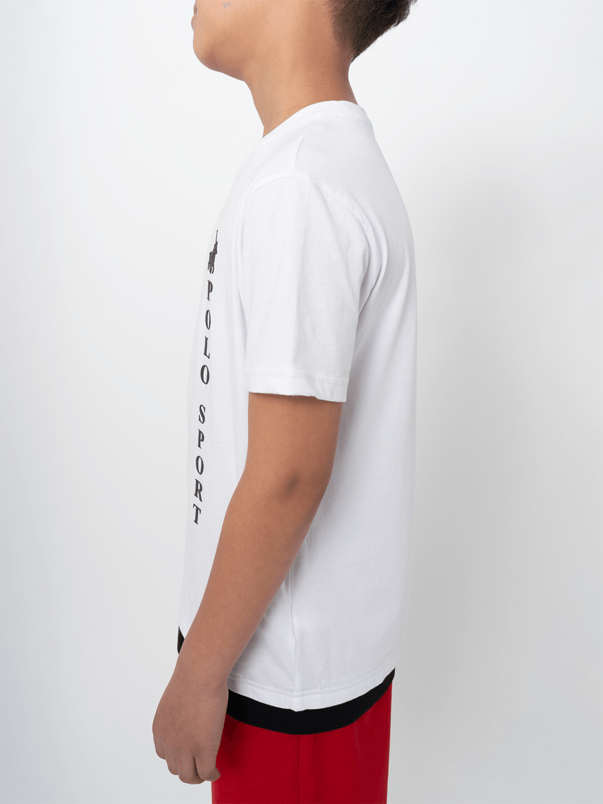 Polo Boys Dave Printed T-Shirt In White
