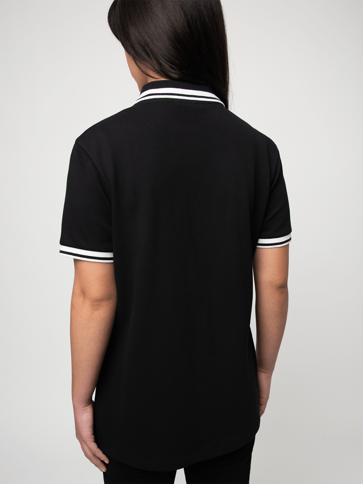 Polo Womens Makena Tipped Golfers In Black