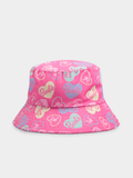 Character Group Girls Barbie Bucket Hat In Pink Multi