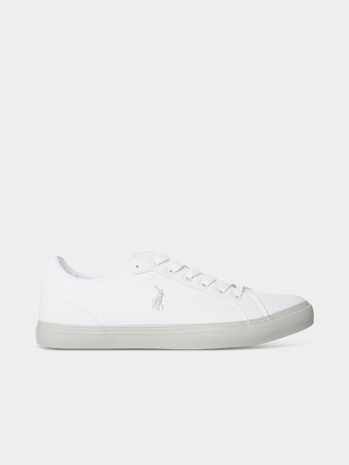 Polo Mens Basic PU Sneakers In White