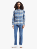Levis Mens Slim Fit Jeans In Denim Blue