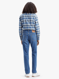 Levis Mens Slim Fit Jeans In Denim Blue