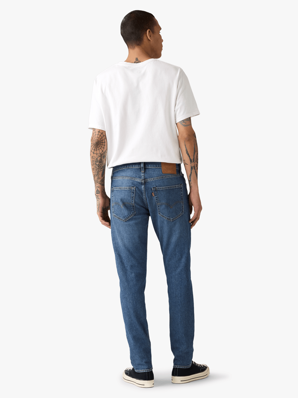Levis Mens Athletic Taper Fremont Jeans In Blue