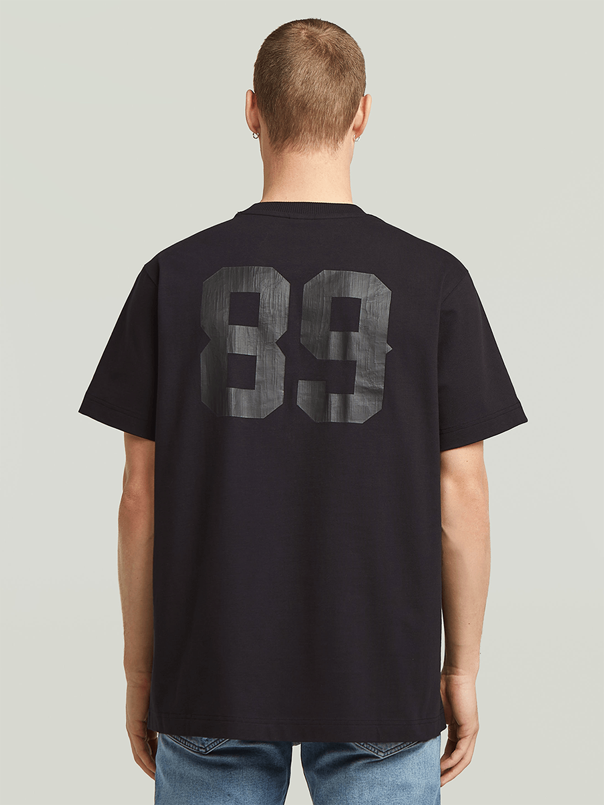 G-Star Raw 89 Back T-Shirts In Black