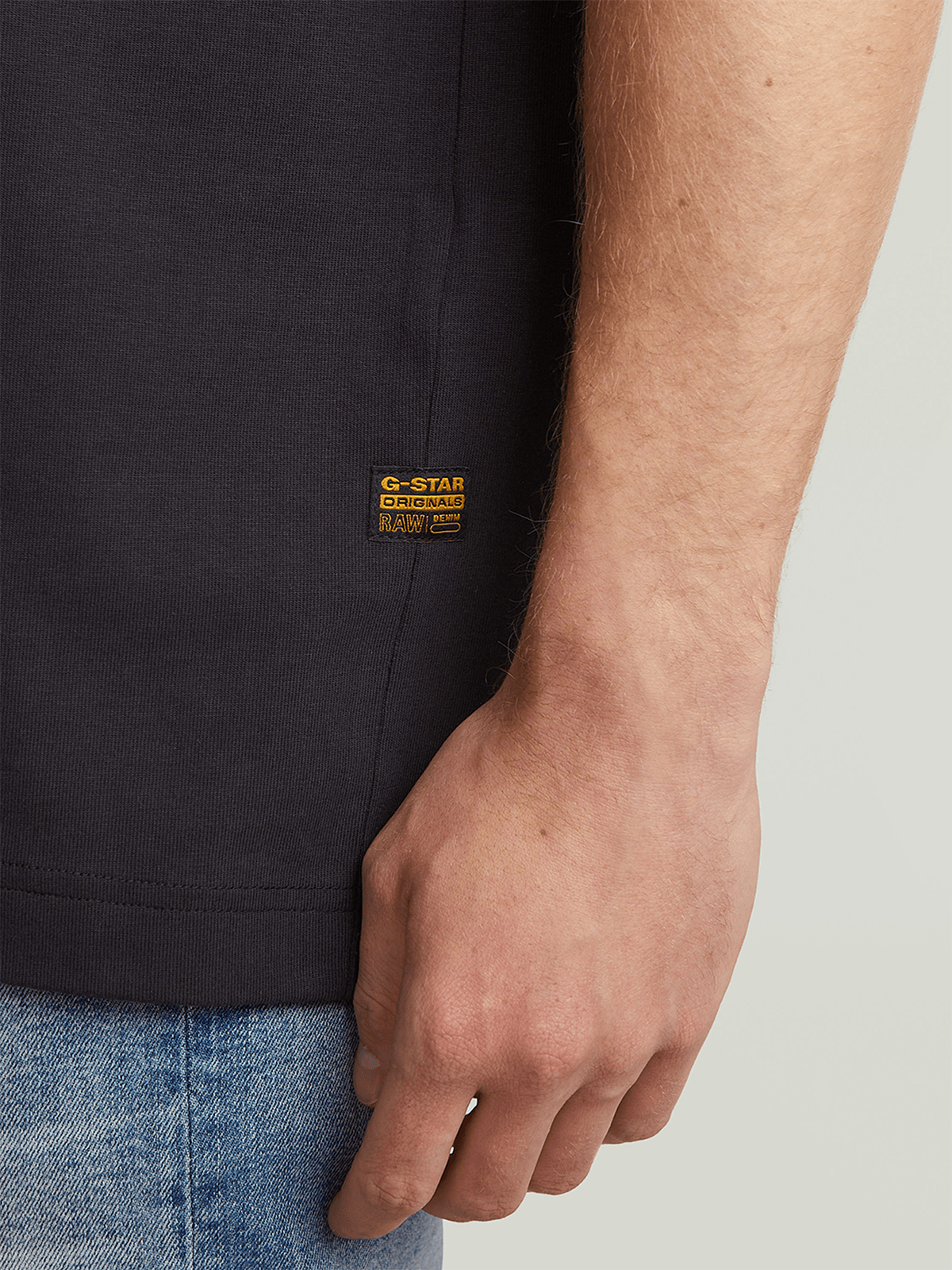 G-Star Raw 89 Back T-Shirts In Black