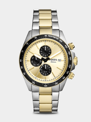 Fossil Auto Cross Chrono Watch In Silver
