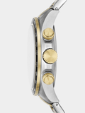 Fossil Auto Cross Chrono Watch In Silver