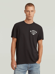 G-Star Raw Mens Studio Arms T-Shirt In Dark Black