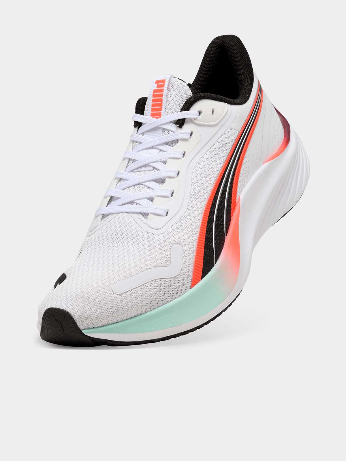 Puma Mens Pounce Lite Sneakers In White Multi