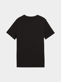 Puma Boys Graphic Box T-Shirt In Black