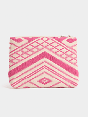 Stella Morgan Small Make Up Clutch Bag In Pink