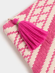 Stella Morgan Small Make Up Clutch Bag In Pink