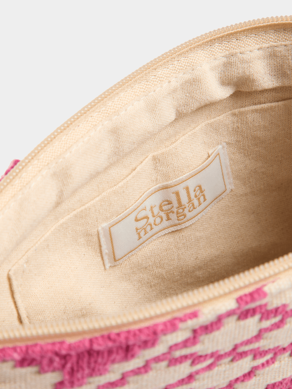 Stella Morgan Small Make Up Clutch Bag In Pink